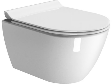 PURA 50/F - Wall-hung ceramic toilet by GSI ceramica - view 2